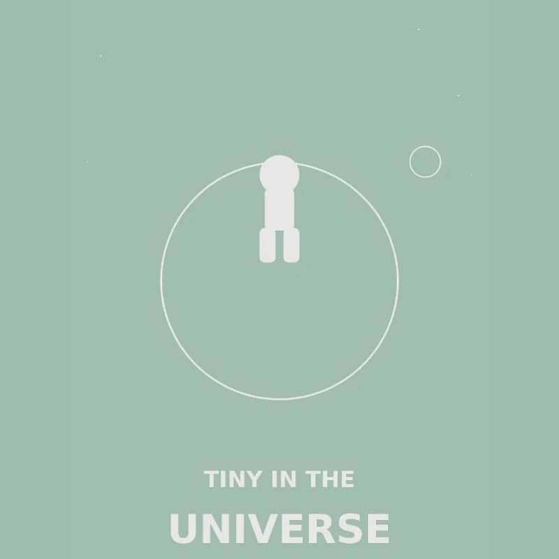 Tiny in the Universe