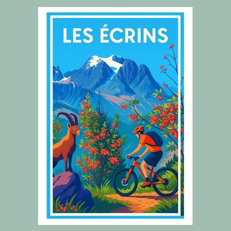 Mountainbiken in den Écrins