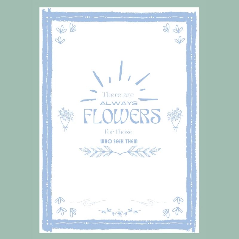 Citation de fleurs