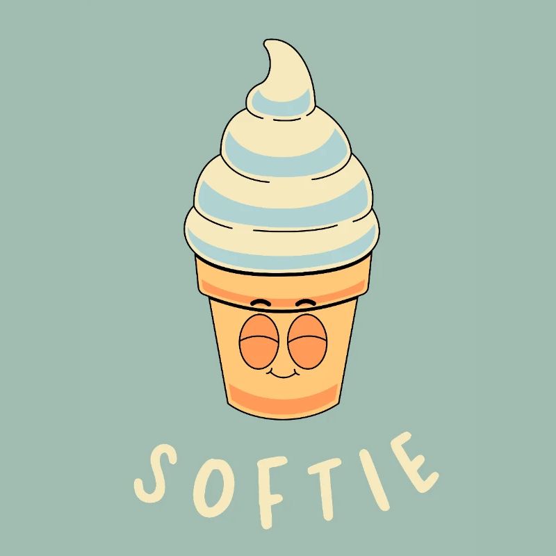 Softie Softeis Comic Icecream Lover