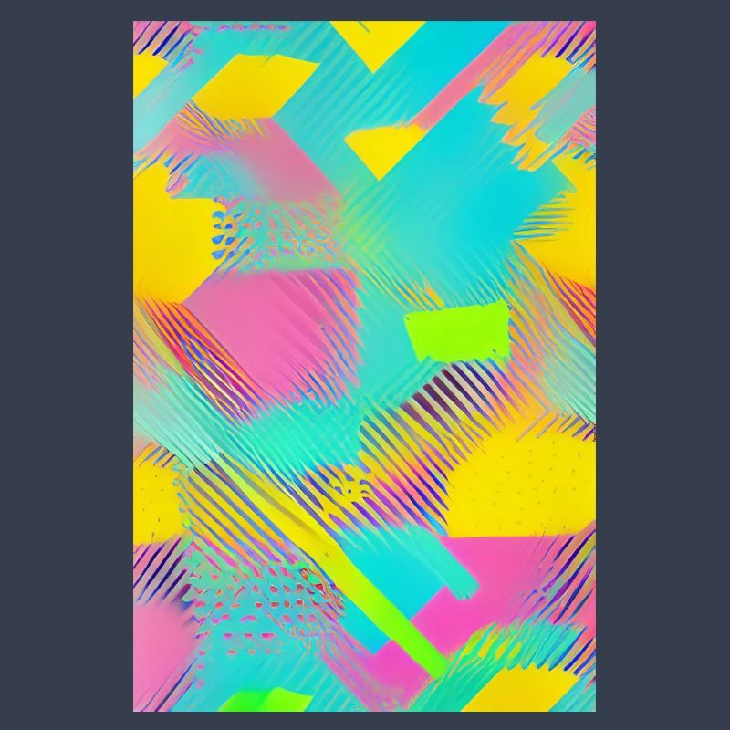 Retro Muster Bunt