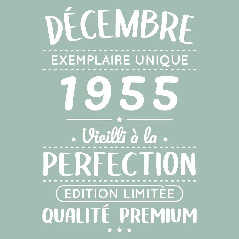 70-jähriges Jubiläum - Dezember 1955 Perfektion