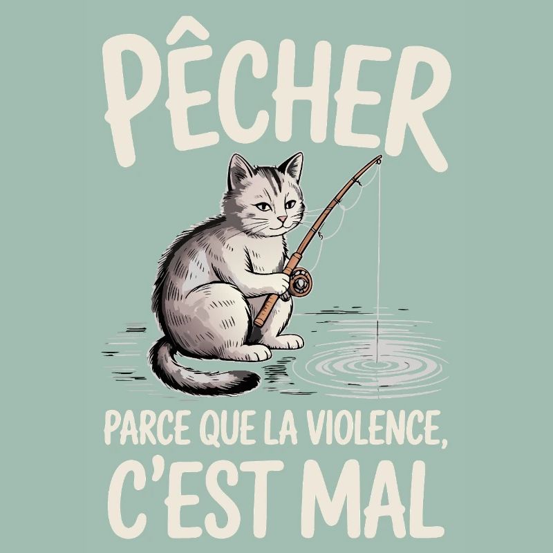 Pêcher, parce que la violence c’est mal
