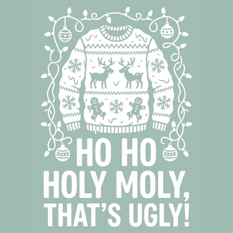 Scène sacrée du pull laid de Ho Ho