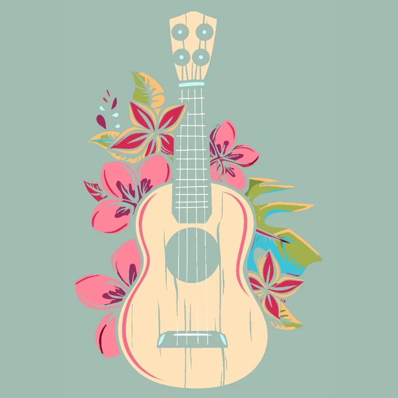 Ukulele Cartoon