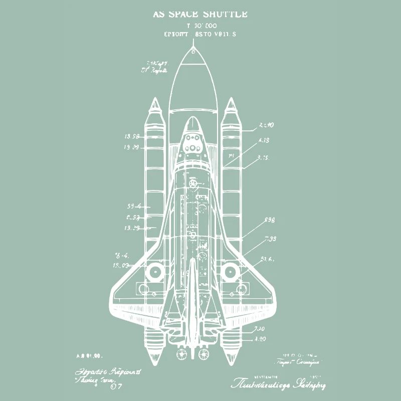 Space Shuttle Blueprint