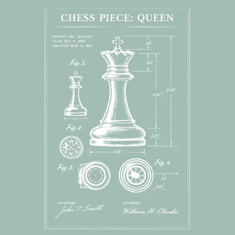 Plan d’échecs de la Dame