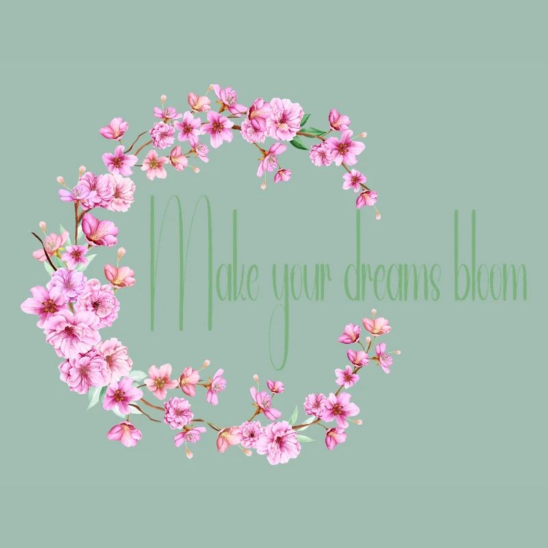 Make your dream bloom