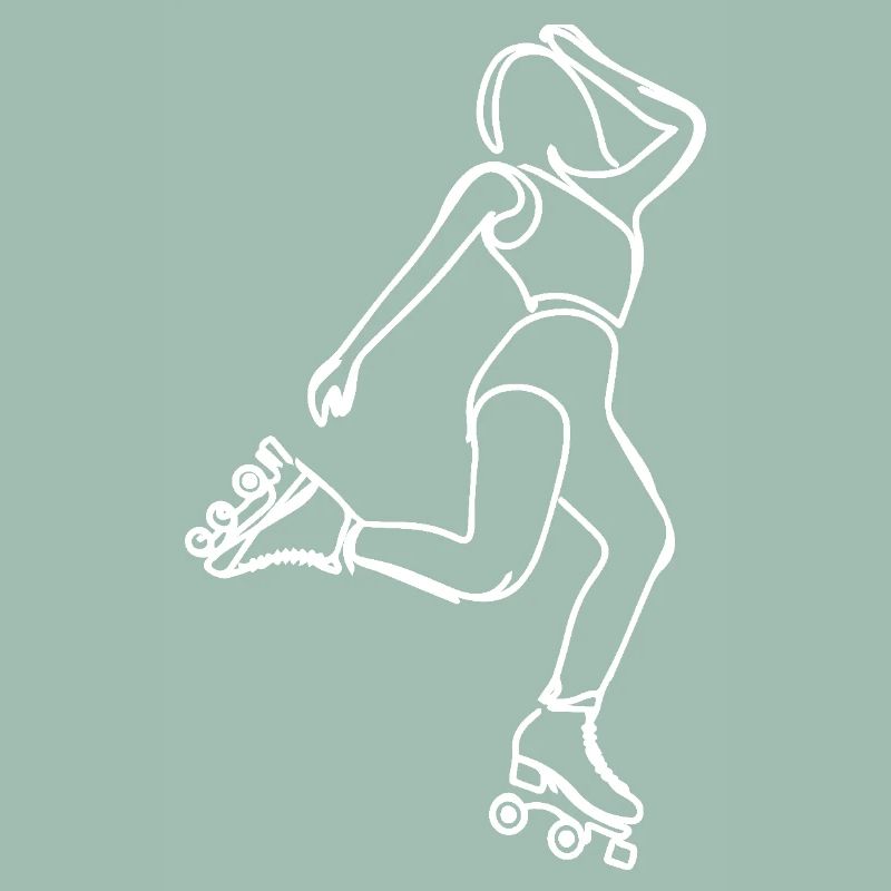 Roller Skater Drawing