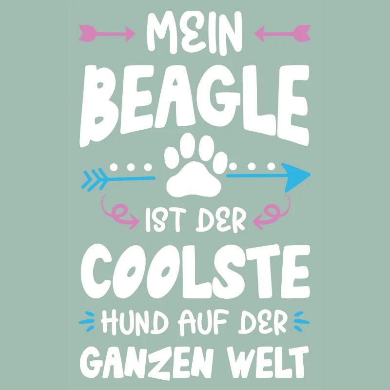 beagle hund spruch