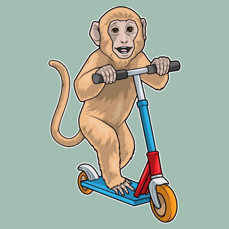 Monkey Kick Scooter