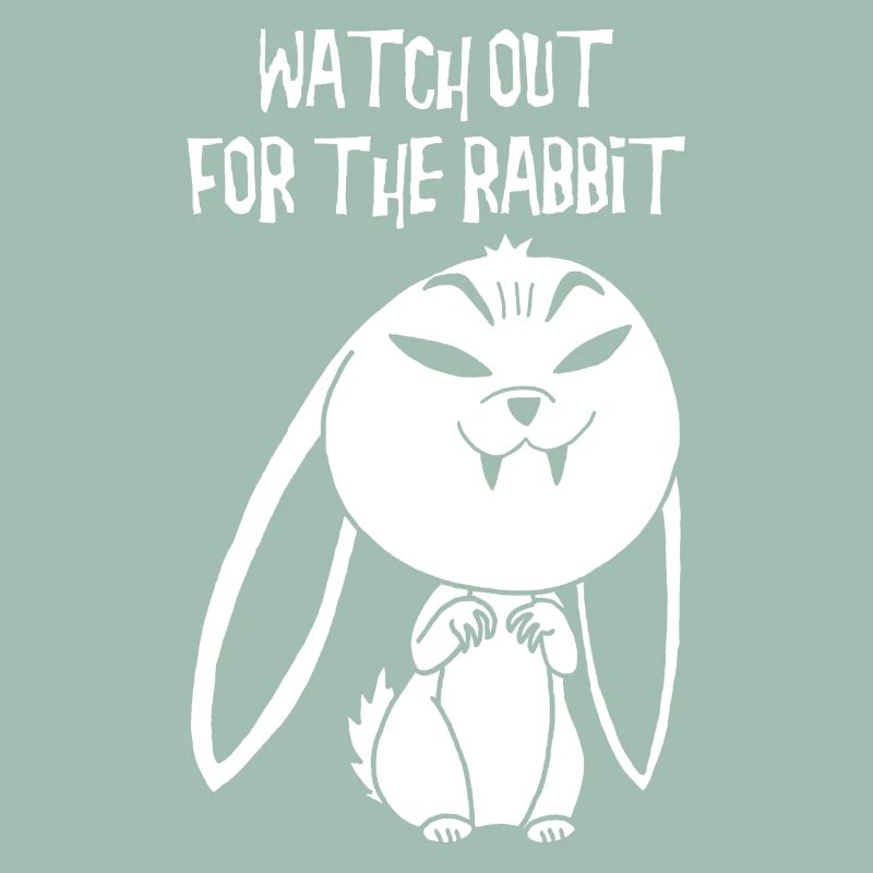 Lapin vampire blanc (anglais)