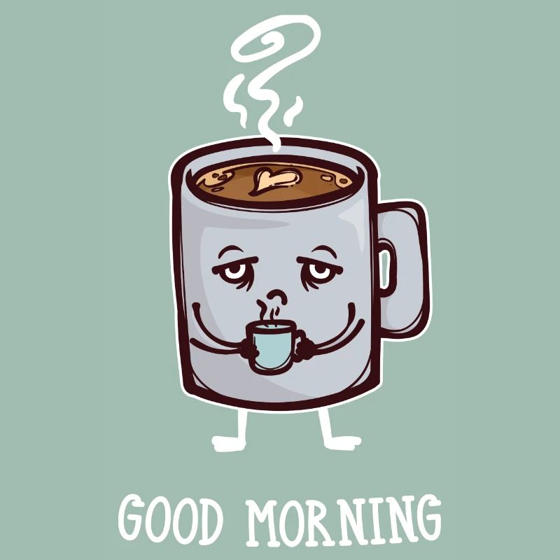 Coffee lovers Breakfast Coffee Drink saying