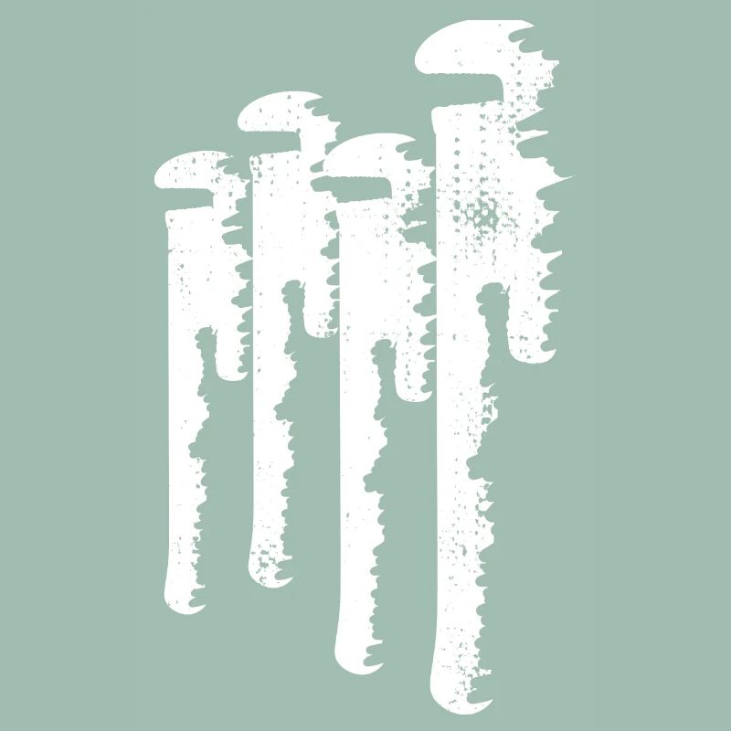 Dessin de clé à pipe à eau