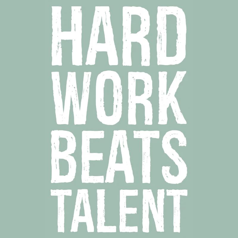 hard work beats talent