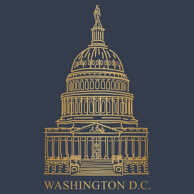 Capitole, siège du Congrès Washington D.C., États-Unis