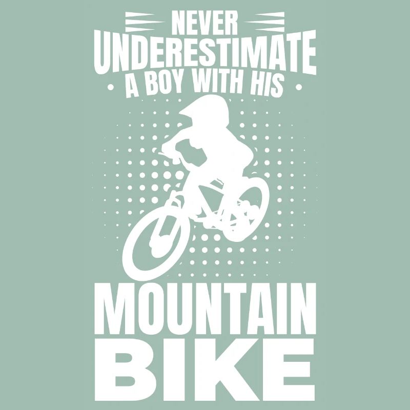 Mountain biker boy
