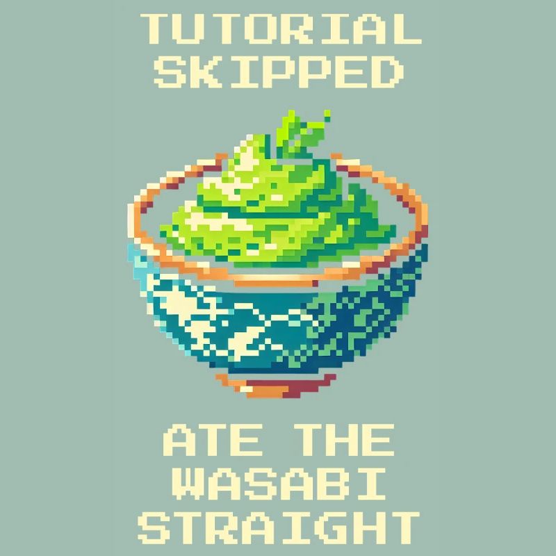Tutorial skipped | Wasabi eaten pure