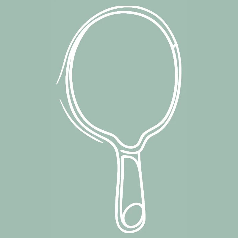 Table tennis racket Drawing