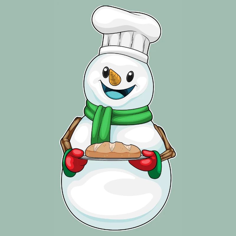 Cuisson de Noël Snowman