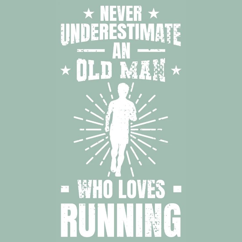 Never underestimate an old runner