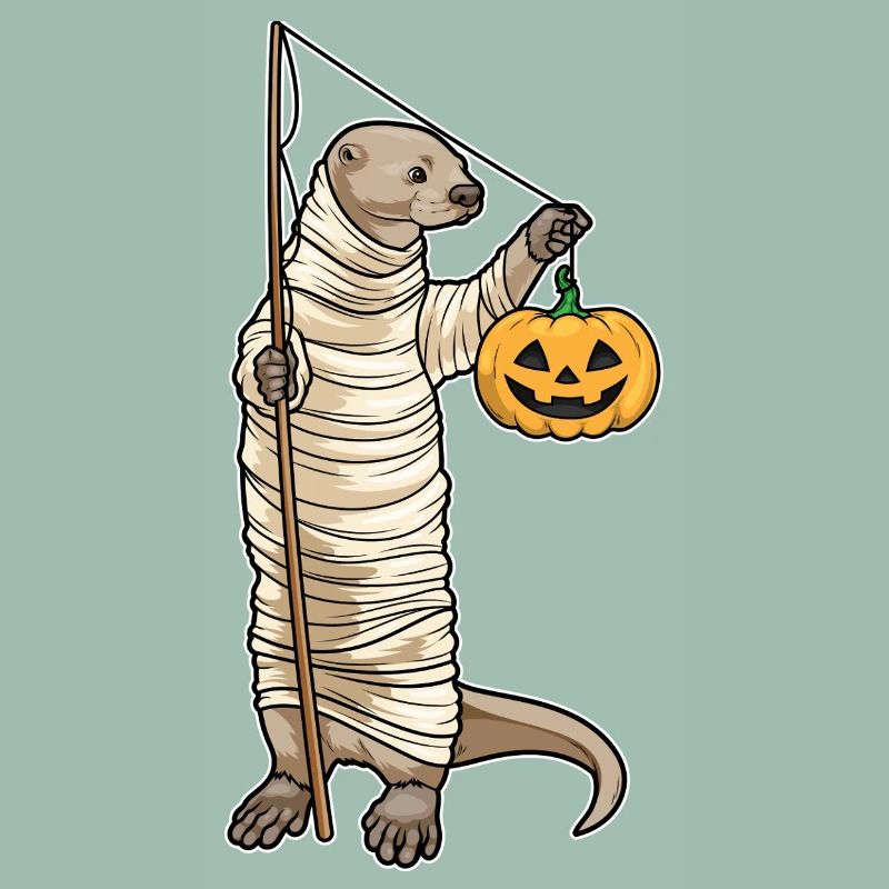 Pêche à la loutre d’Halloween