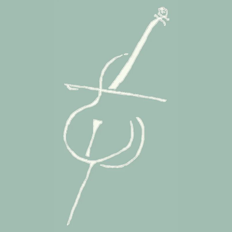 Violoncelle blanc pur