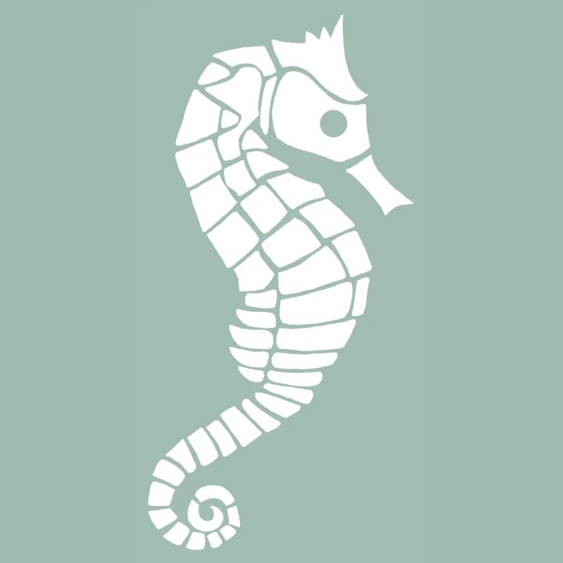 Hippocampe blanc