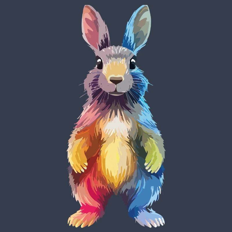 Bunter Hasenbär