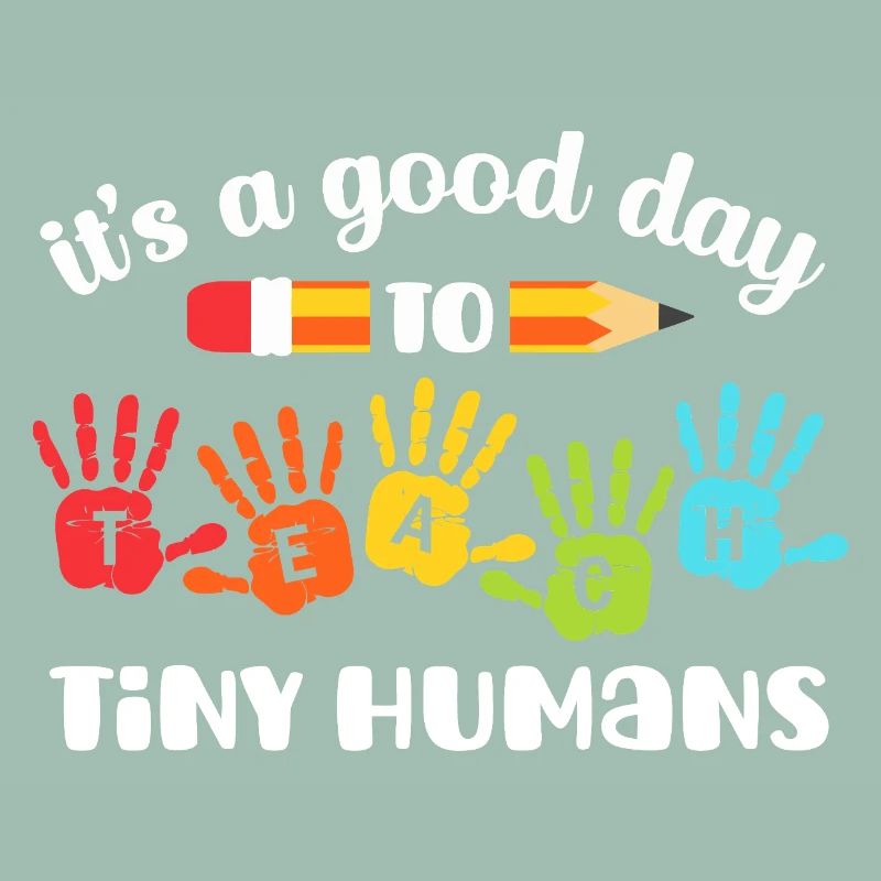 Rainbow Handprints TEACH Tiny Humans