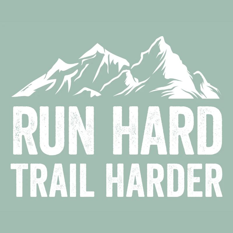 Courez fort. Trail plus difficile