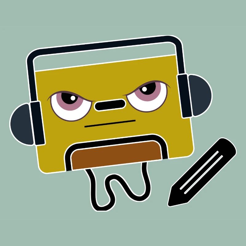BlockAudio Serious Writing Retro Cassette