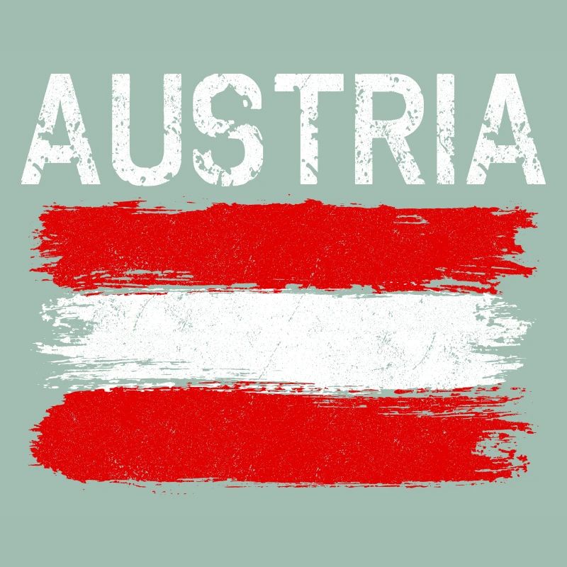 Graphique du drapeau brossé de l’Autriche