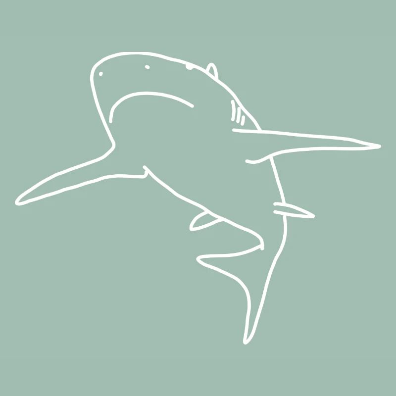 Shark lineart