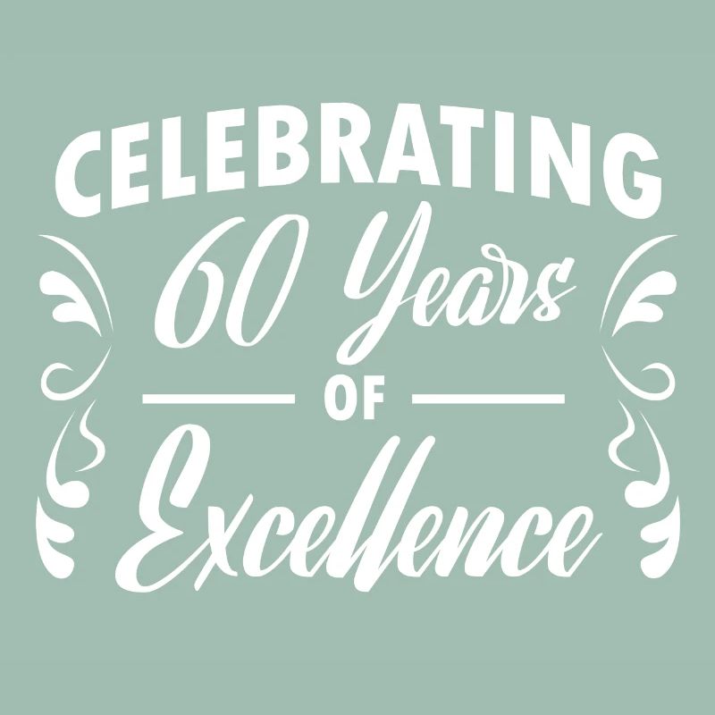 60th birthday - design
