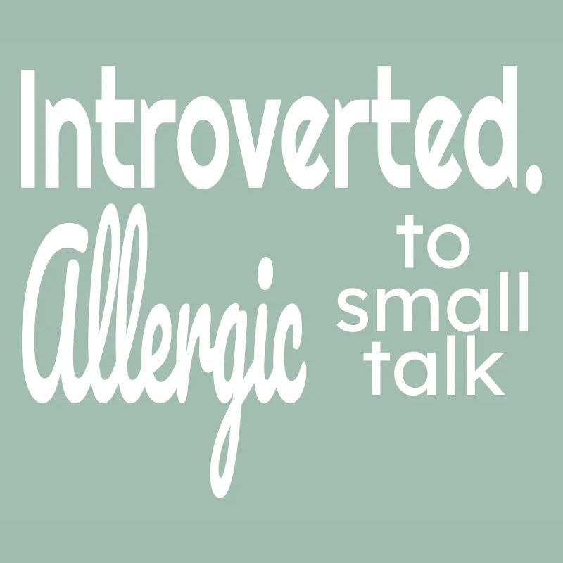 Introvertierte, allergisch gegen Smalltalk