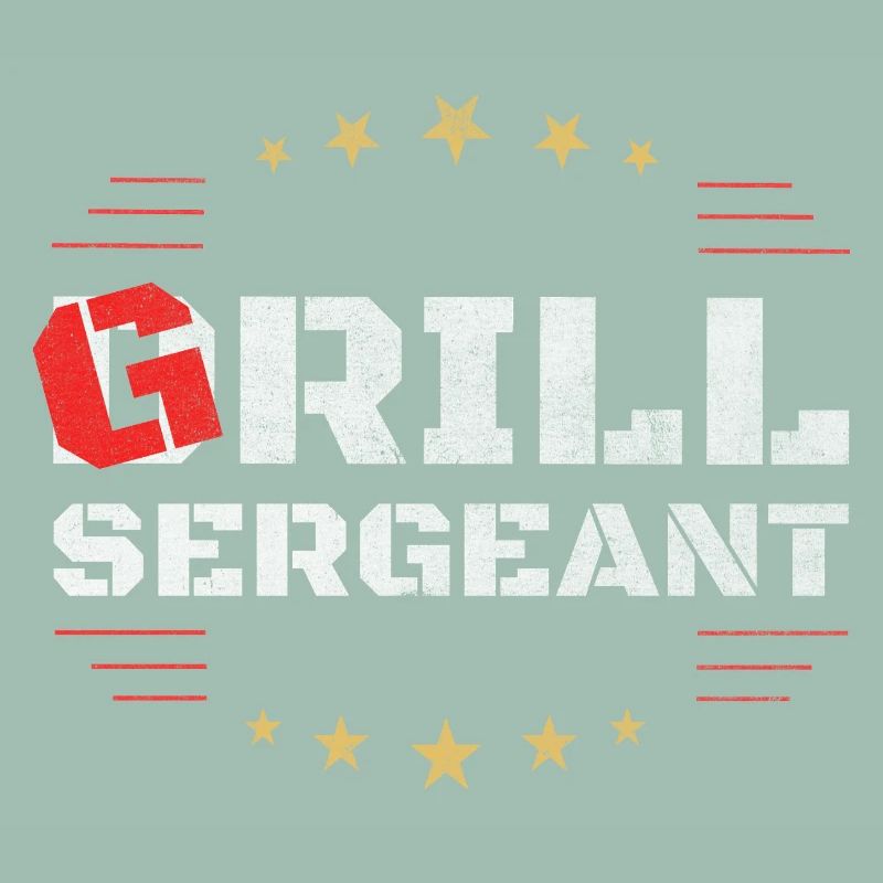 Grill Sergeant – classic BBQ Shirt