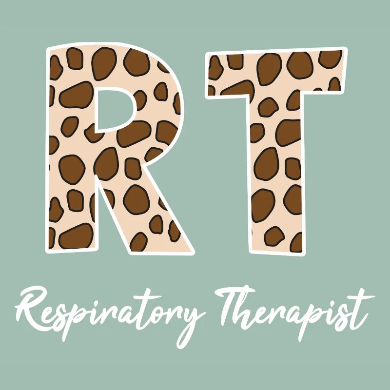 Respiratory Therapy Nurse Leopard Print