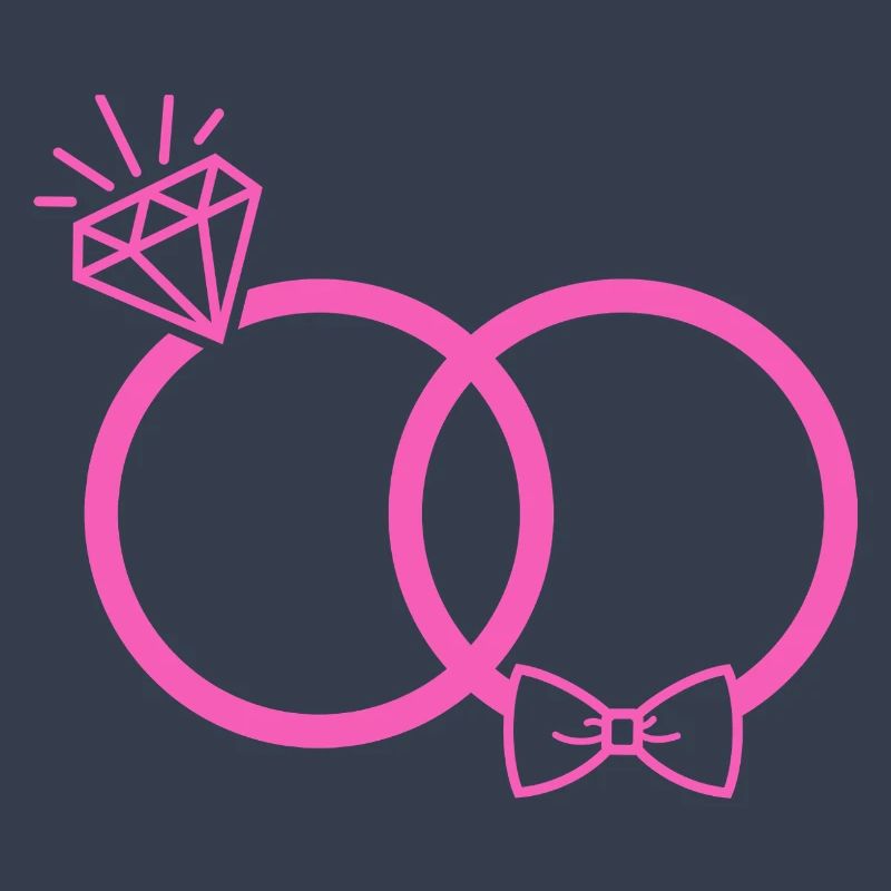 Eheringe pink