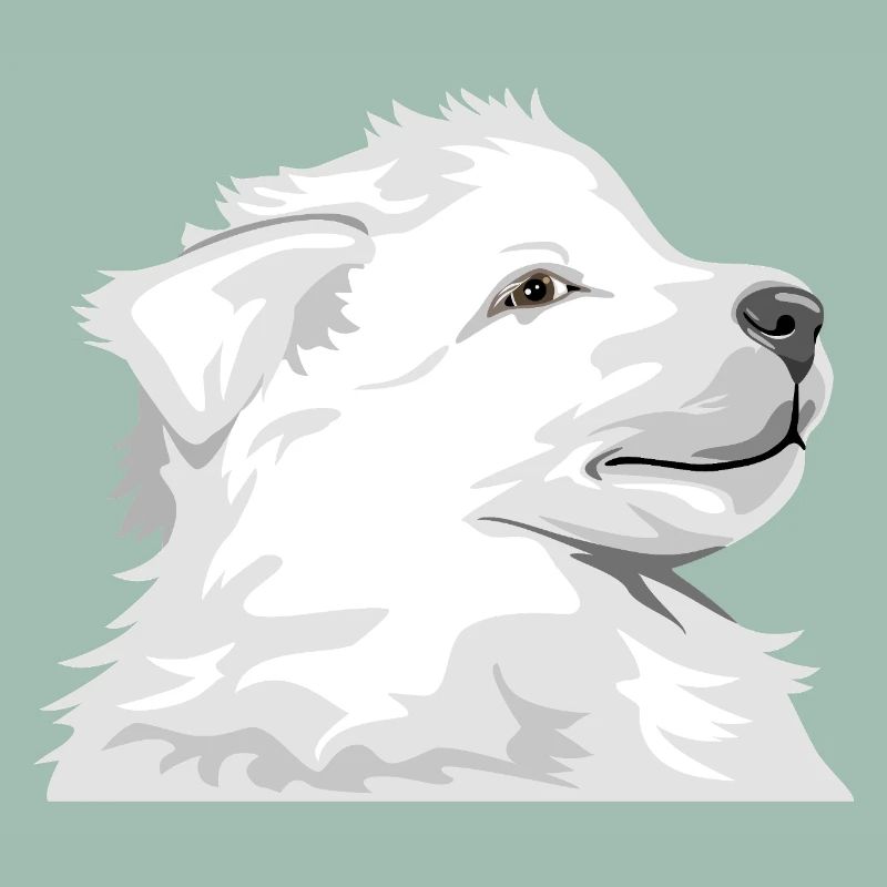 Chiot blanc