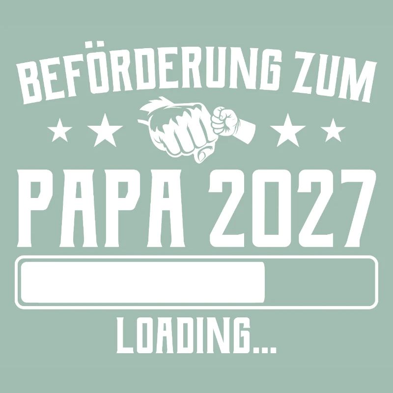 Beförderung zum Papa 2027 Loading Geschenk