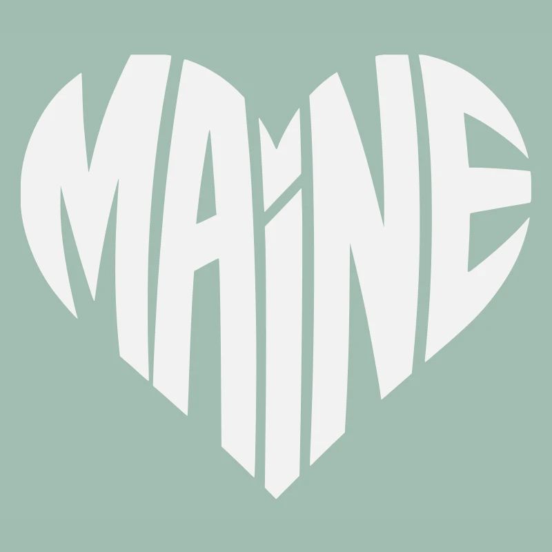 Conception de fautes de frappe de cœur dans le Maine