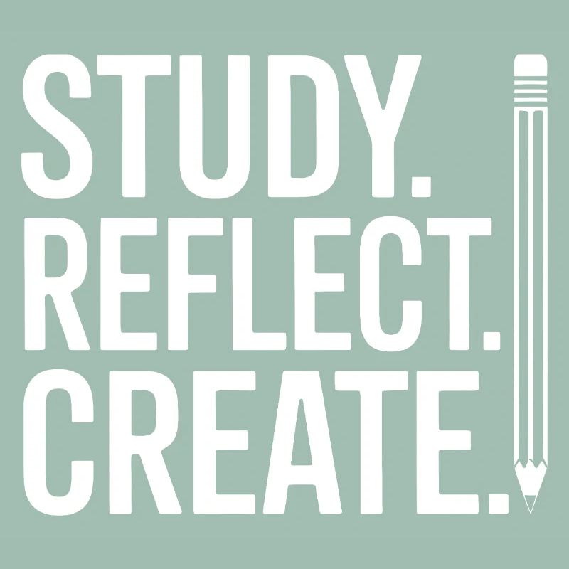 Study Reflect Create Poster