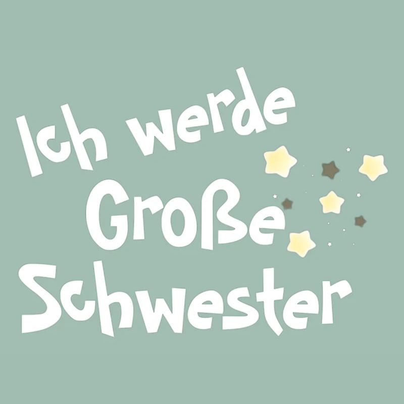 Ich werde Große Schwester Shirt