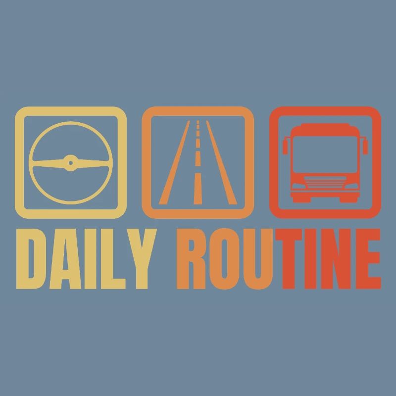 Bus driver daily routine