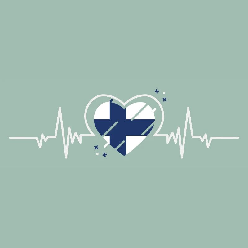 Finnland Herzfrequenz-Ticket Geschenk