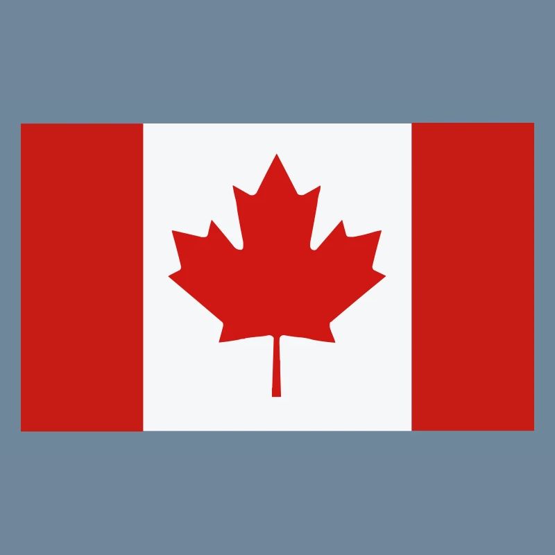 Drapeau du Canada à la feuille d’érable rouge