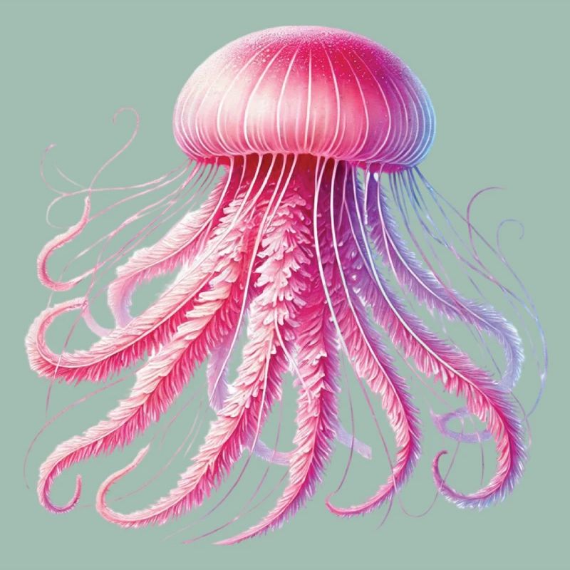 Méduse Créatures de la mer Carnaval Tentacules Méduse de feu
