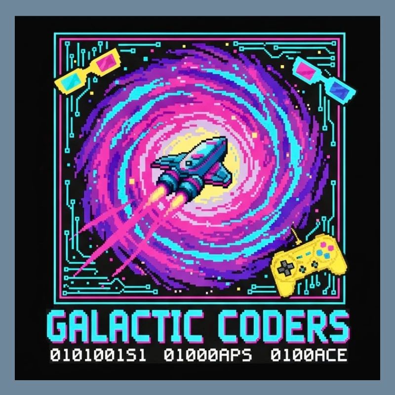 Codeurs galactiques Neon Pixel
