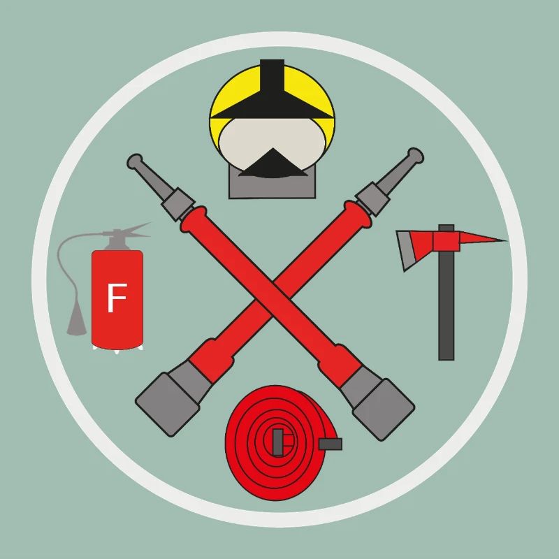 112 Fire Brigade Circle Logo